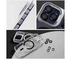 Oem Originalus dėklas, skirtas „iPhone 17 Pro / 18 Pro“ (žemas kameros kraštas), objektyvo dangtelis, suderinamas su „MagSafe“ (juodas)
