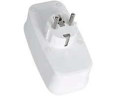 Oem Power strip with 3 sockets max 16A with 3x USB A, 1x typ C jungtys E06 baltas