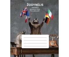 Officeday Victor Stationery Ou Mokyklinis žodynėlis 165x200, 32 lapai . Vidinių lapų gramatūra – 75 g/m2.