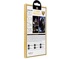 OG 6D Premium Privacy Glass - for Iphone 13 Pro / 14 juodas
