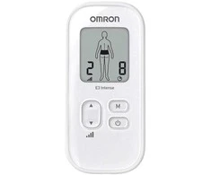Omron E3 Intense HV-F021-E4W transkutaninė elektrinė nervų stimuliacija (TENS) Baltas