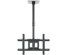 Laikiklis ONKRON Ceiling mount for TV 32"-80" max 68 kg, tilt-swivel, juodas