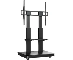 ONKRON TS2811E Mobile stand for TV or interactive panels 50"–120" Juodas