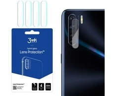 HIBRIDINIS STIKLAS 3MK LANKSUS STIKLAS OPPO A91 OBJEKTAS KAMERAI 4 Vnt.