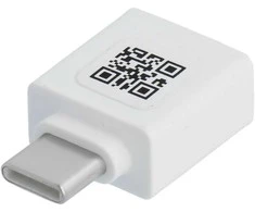 OPPO adaptor USB-USB C baltas bulk