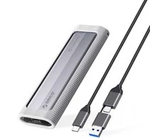 Kieszeń dyskowa Orico AXM2F-V1 M.2 NGFF USB-C 5Gb/s - pilka