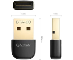 Orico BTA-60 Bluetooth 6.0 Adapteris - Juodas