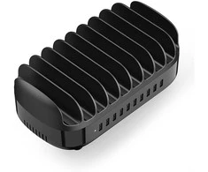 Inteligentna stacja ładowania Orico DUK-10P-V1 10 x USB-A - juoda