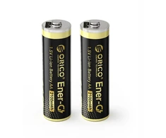Orico Ener-G EG5C lithium battery 1.5V 2100mWh AA USB-C rechargeable battery 2 pcs.
