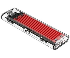 Kieszeń dyskowa Orico TCM2-C3 M.2 NVME na USB-C 10Gb/s - raudona