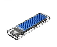 Kieszeń dyskowa Orico TCM2-C3 M.2 NVME na USB-C 10Gb/s - mėlyna