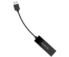 Orico UTJ-U3 1 Gigabit USB-A 3.0 External Network Card - Juodas