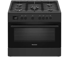 Ravanson KWGE-K90 Cheff Modern Juodas gas and electric cooker (juodas)