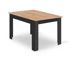 Oskar Dining table Leobert. ruda col./juodas col.. 120x8x75cm