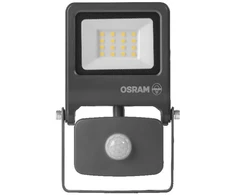 Osram 10W LED prožektorius ENDURA, tamsiai pilkas, 4000K, su judesio davikliu, IP44