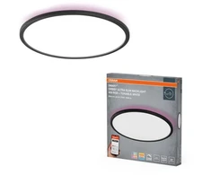 Lubinis šviestuvas Osram 25W LED paviršinis šviestuvas SMART+ ORBIS, juodas, 2700/6500K/RGB, dimeriuojamas