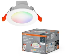 Osram 4,5W LED įleidžiamas šviestuvas SMART+ MATTER, baltas, 3000/6500K, dimeriuojamas