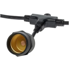 Outdoor garland Milagro. 10m. E27. IP44. without bulbs