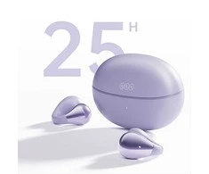 Ausinės QCY Crossky Clip C30 (violetinė)