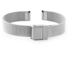 Pacific M4 bracelet - HQ mesh - sidabrinis 18mm