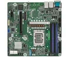 Asrock EC266D4U pagrindinė plokštė Intel C266 LGA 1700 micro ATX