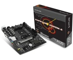 Sapphire A520M-E AMD A520 lizdas AM4 mikro ATX