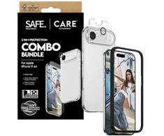 Panzer Glass „CARE by PanzerGlass“ madingas 3in1 apsauginis rinkinys: dėklas, stiklas ir objektyvas, skirtas „iPhone Air“