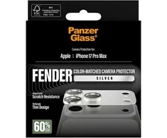 Panzer Glass PanzerGlass Fender Camera Protector for iPhone 17 Pro Max - Sidabrinis