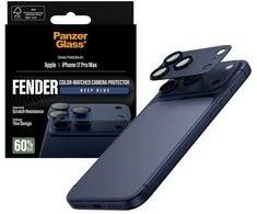 Panzer Glass PanzerGlass Fender Camera Protector Tempered Glass Lens Screen Protector for iPhone 17 Pro Max - Mėlyna