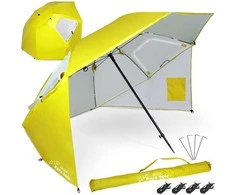 Jokomisiada Parasol Plażowy Ibiza Para Sole UPF 50+ Idealny na Plażę do Ogrodu SP0784