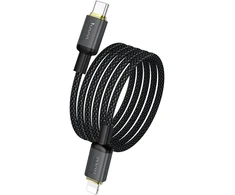 Cable USB C to Lightning Hoco PD 30W 1 m X128 Benefit juodas