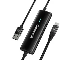 Automagnetola Car adapter OTTOCAST Mirrortouch CA450-T juodas