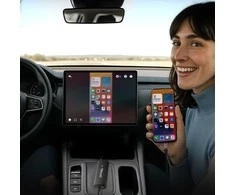 Automagnetola Car adapter OTTOCAST Mirrortouch CA450-T juodas