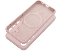 Dėklas Oem Case for Honor 400 SMART Silicone 2mm compatible with MagSafe powder pink