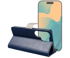 Dėklas Oem Flip case for Motorola G17 POWER Split Book navy and cream