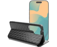 Oem Atverčiamas dėklas, skirtas Motorola G57 POWER Cubic Book, juodas