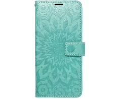 Dėklas Oem MEZZO Book case for MOTOROLA G56 mandala žalias