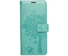 Dėklas Oem MEZZO Book case for MOTOROLA G56 medžio žalias