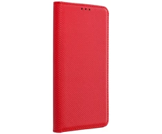 Dėklas Oem Flip case for Motorola G17 POWER Smart Case Book red