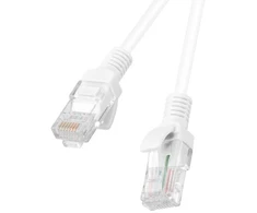 LANBERG patchcord kat.5e 2m baltas