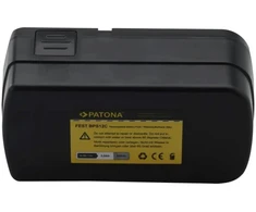 PATONA atsarginis akumuliatorius Festool BPS12 12 V 3000 mAh Ni-MH juodas