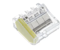 Laidų jungė Pawbol E.4182K-5, 4 x 2.5 mm², geltona, 5 vnt.
