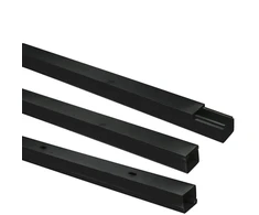 Pawbol Installation Tray. 2000 x 30 x 32 mm. juodas