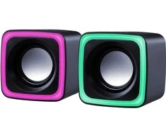 Kompiuterio kolonėlės DEFENDER SOLAR 7 2.0 6W LED USB SPEAKERS 65117