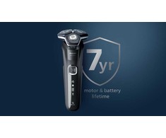 Barzdaskutė Philips SHAVER Series 5000 S5883/10 men's shaver Rotation shaver Trimmer Juodas, Raudona