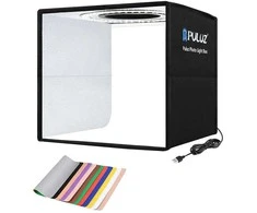 Fotografavimo kubas Puluz PU5025B LED 25cm