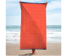 Pierre_Cardi Paplūdimio rankšluostis Pierre Cardin oranžinis 170 x 90 cm