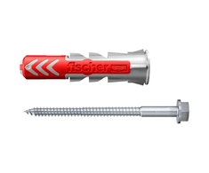 Pin Fischer DuoPower. screws. 10 mm x 50 mm. 4 pcs