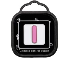 Dėklas Oem Camera Control aktyvus mygtukas tinka IPHONE 16 serijos dėklui Drop Glue / Clear Mag Cover rožinis
