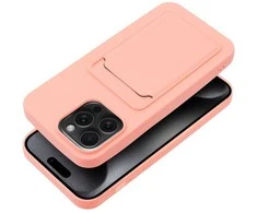 Dėklas Oem Case for iPhone 15 PRO MAX Card Case pink